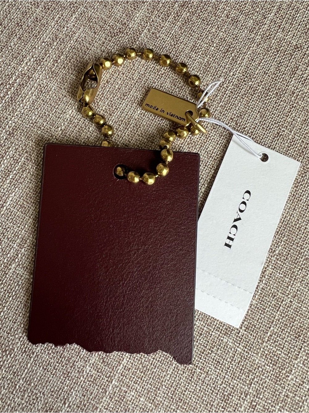 Coach LIVE In Concert Bag Charm - Picture 2 of 5